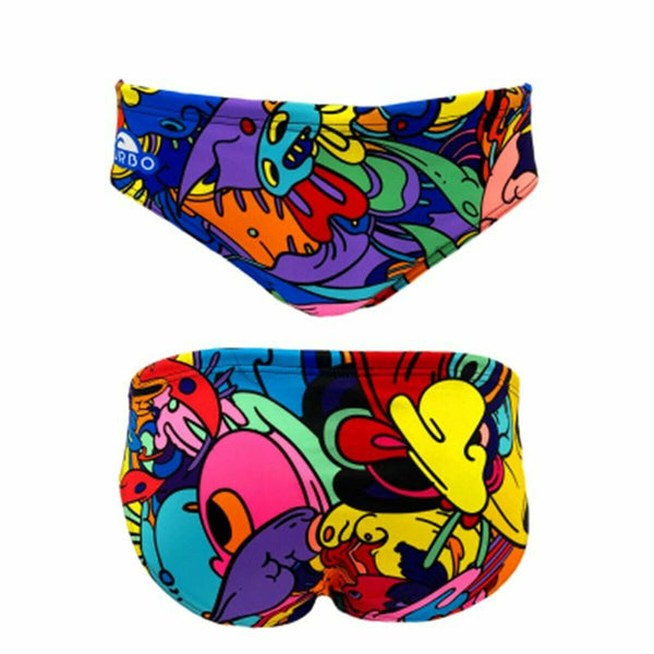 Men’s Bathing Costume Turbo Super Psychedelic Multicolour