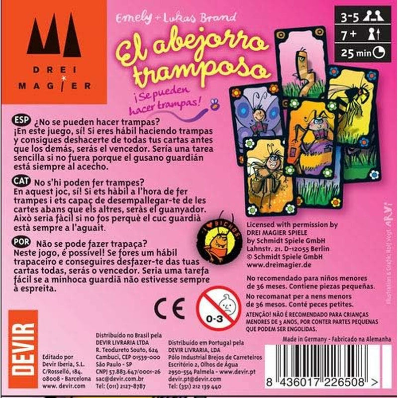Jocuri de cărți Devir El Abejorro Tramposo