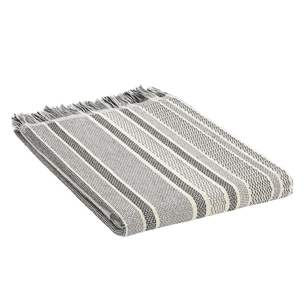 Beach Towel Alexandra House Living Salines Grey 125 x 180 cm