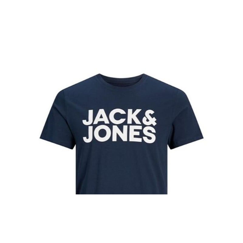 Tricou cu Mânecă Scurtă Bărbați Jack & Jones JJECORP LOGO TEE 12151955 Bleumarin