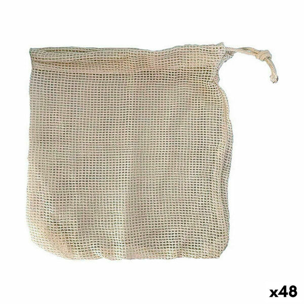 Geantă alimentară reutilizabilă Quttin Legume 20 x 20 cm (48 Unități)