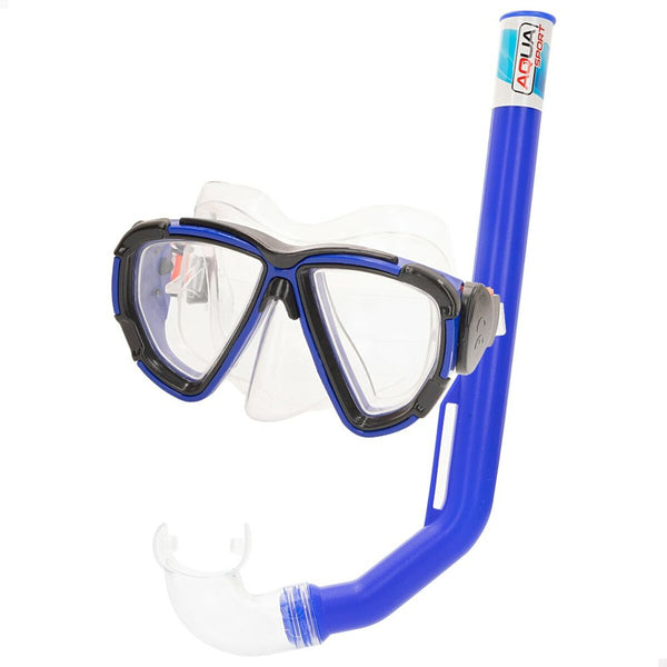 Gafas de Buceo con Tubo Colorbaby Aqua Sport Adultos (6 Unidades)